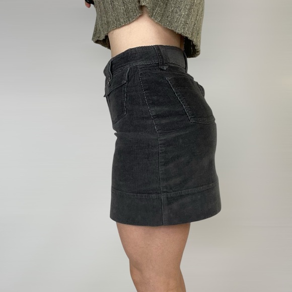 PATAGONIA Corduroy Organic Cotton Mini Skirt‎ Casual Stretchy Boho Streetwear - Picture 4 of 6